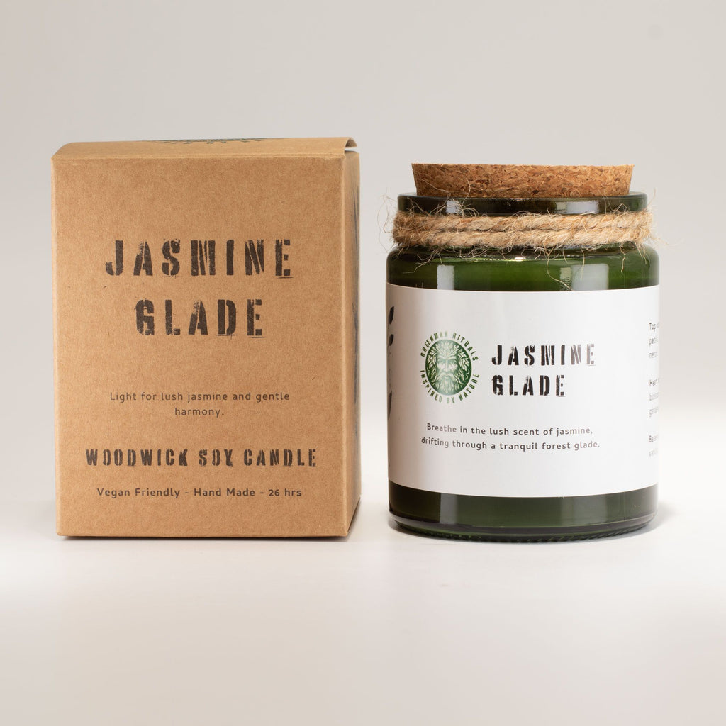 Bougie de soja Clairière de jasmin — Greenman Rituals