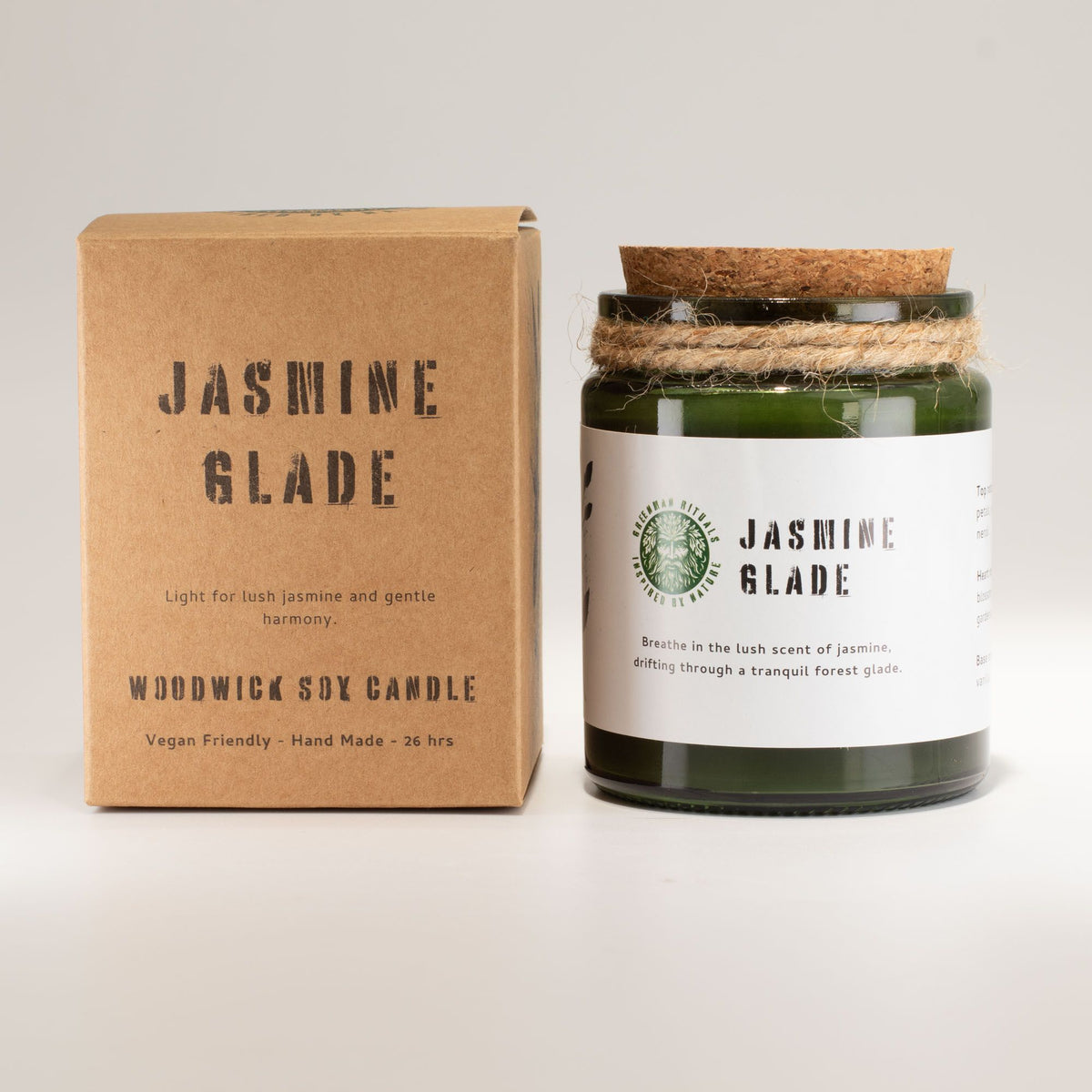 Bougie de soja Clairière de jasmin — Greenman Rituals