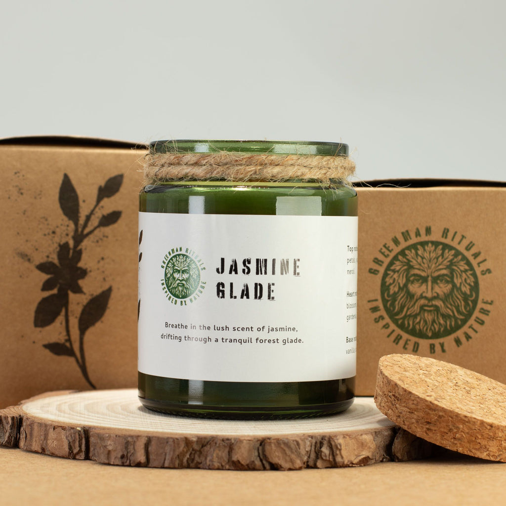 Bougie de soja Clairière de jasmin — Greenman Rituals