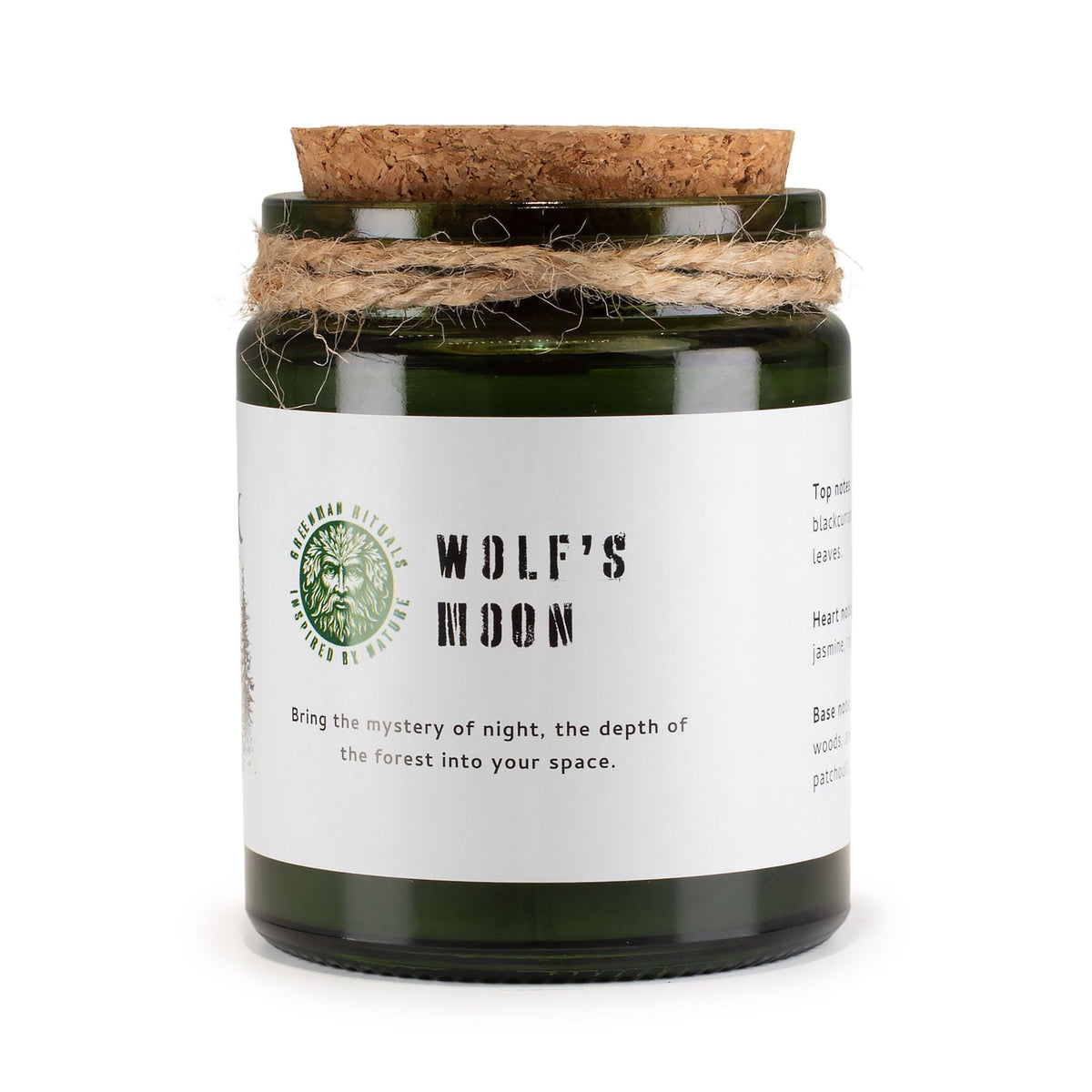 Bougie de soja Lune du Loup — Greenman Rituals