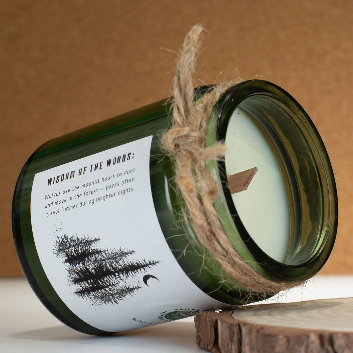 Bougie de soja Lune du Loup — Greenman Rituals