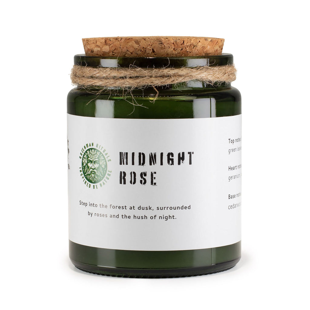 Bougie de soja Rose de minuit — Greenman Rituals