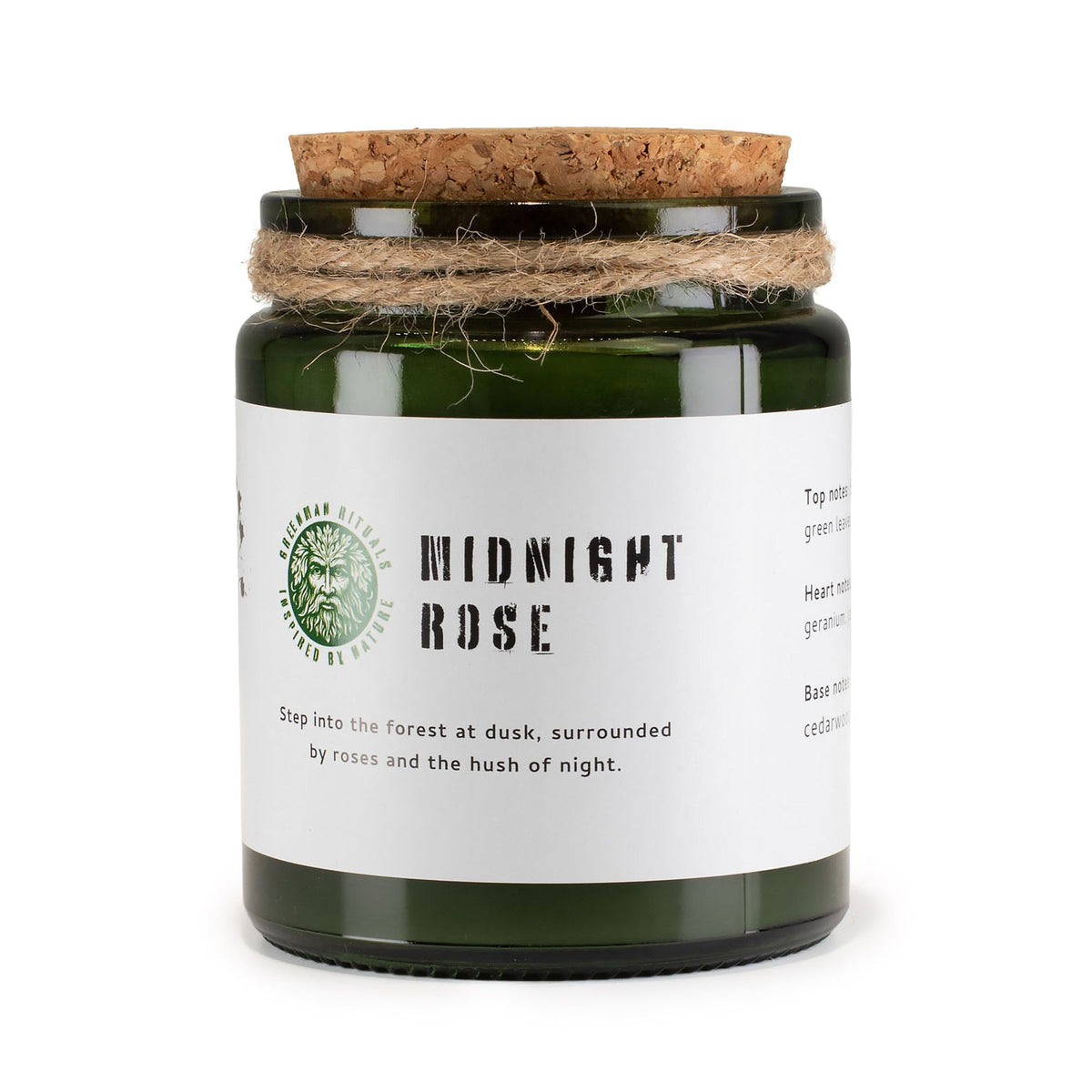 Bougie de soja Rose de minuit — Greenman Rituals