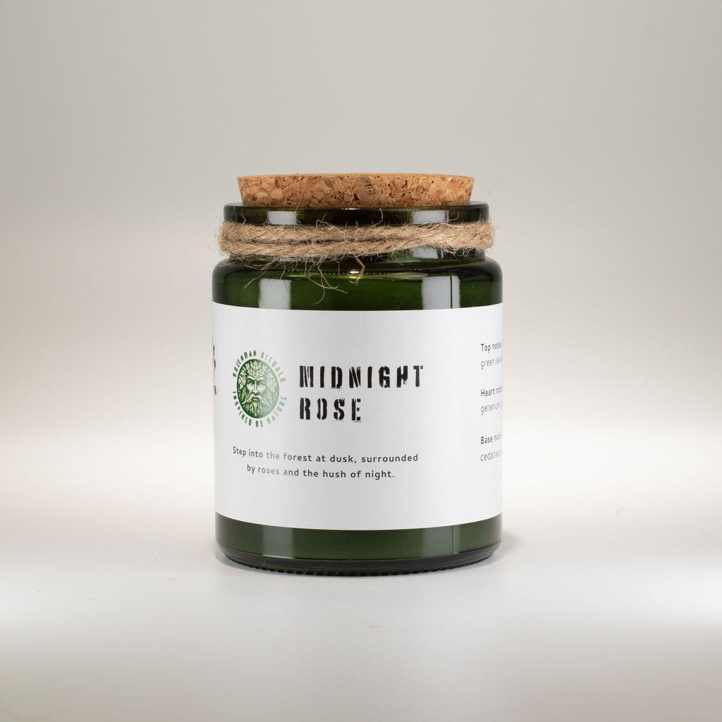 Bougie de soja Rose de minuit — Greenman Rituals