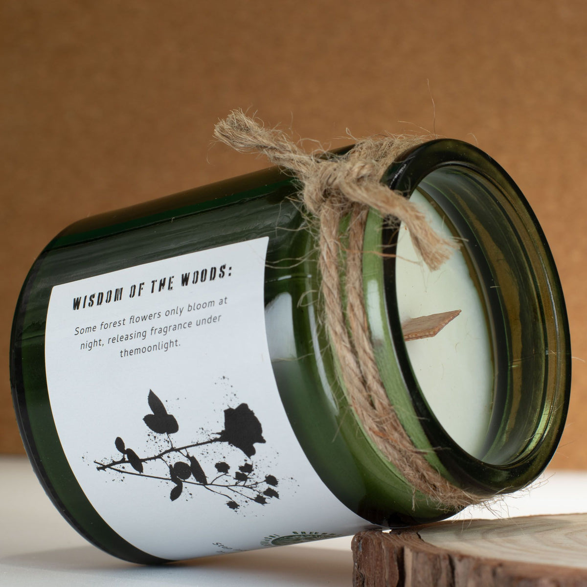 Bougie de soja Rose de minuit — Greenman Rituals
