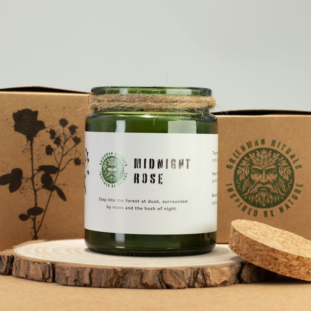Bougie de soja Rose de minuit — Greenman Rituals